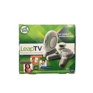 LeapFrog LeapTV Educational Video Gaming System Complete In Box